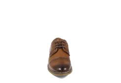 Stacy Adams Boys Infant Dickinson Oxford - Cognac -Best Shoes Specialty Store US 01 702638 02