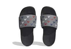 Adidas Boys Adilette Comfort Slide Sandal - Grey 10 Adidas Boys Adilette Comfort Slide Sandal - Grey -Best Shoes Specialty Store US 01 702717 03