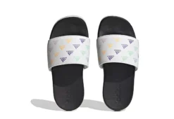 Adidas Girls Adilette Comfort Slide Sandal - Grey 10 Adidas Girls Adilette Comfort Slide Sandal - Grey -Best Shoes Specialty Store US 01 702718 03