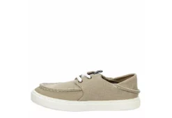 Sperry Boys Offshore Lace Sneaker - Khaki -Best Shoes Specialty Store US 01 702721 03