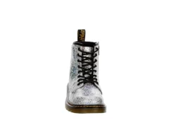 Dr. Martens Dr.martens Girls 1460 Combat Boot - Grey -Best Shoes Specialty Store US 01 702736 02