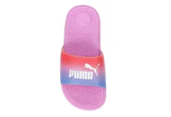 Puma Girls Cool Cat Slide Sandal - Pink -Best Shoes Specialty Store US 01 702762 05