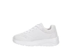 Skechers Girls Uno Lite Sneaker - White 10 Skechers Girls Uno Lite Sneaker - White -Best Shoes Specialty Store US 01 702811 03