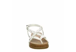 Blowfish Girls Foxtail-k Sandal - Off White -Best Shoes Specialty Store US 01 702823 02