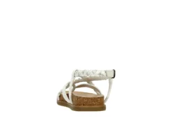 Blowfish Girls Foxtail-k Sandal - Off White -Best Shoes Specialty Store US 01 702823 04