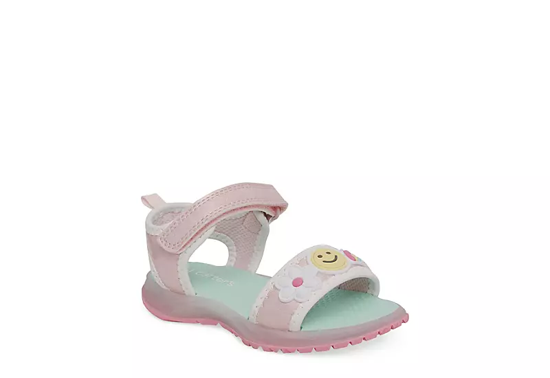 Carters Girls Infant Stellah Light Up Sandal - Pink 1 Carters Girls Infant Stellah Light Up Sandal - Pink