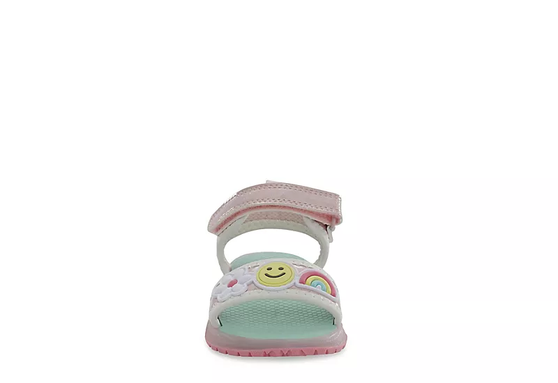 Carters Girls Infant Stellah Light Up Sandal - Pink 3 Carters Girls Infant Stellah Light Up Sandal - Pink - Image 3