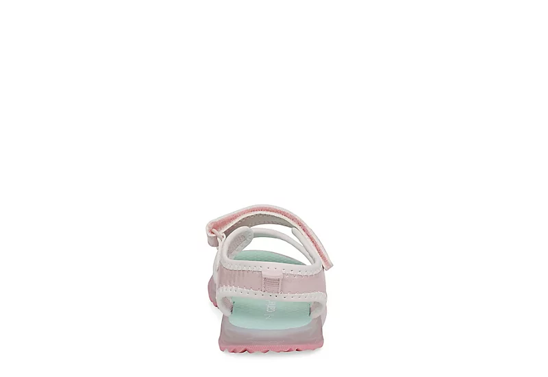 Carters Girls Infant Stellah Light Up Sandal - Pink 5 Carters Girls Infant Stellah Light Up Sandal - Pink - Image 5