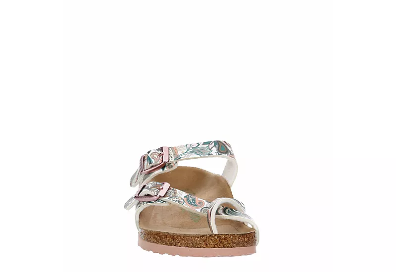 Birkenstock Girls Mayari Footbed Sandal - Pink 3 Birkenstock Girls Mayari Footbed Sandal - Pink - Image 3