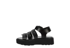 Limelight Girls Rhea Platform Sandal - Black -Best Shoes Specialty Store US 01 702844 03