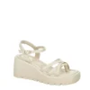 Limelight Girls Sage Wedge Sandal - Bone