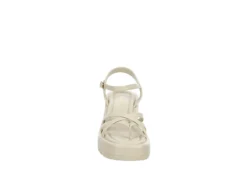 Limelight Girls Sage Wedge Sandal - Bone -Best Shoes Specialty Store US 01 702851 02