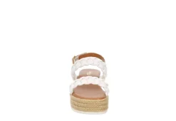 Cupcake Couture Girls Addie Platform Sandal - White -Best Shoes Specialty Store US 01 702862 02