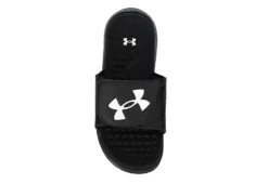 Under Armour Boys Ignite Pro Slide Sandal - Black -Best Shoes Specialty Store US 01 702925 05