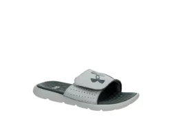 Under Armour Boys Ignite Pro Slide Sandal - Grey
