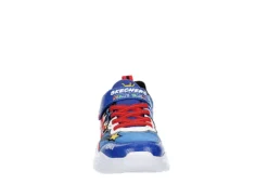 Skechers Boys Ryans World Sneaker - Blue -Best Shoes Specialty Store US 01 702930 02