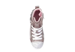 Skechers Girls Twi-lites 2.0 Twinkle Toes Light Up Sneaker - Rose Gold -Best Shoes Specialty Store US 01 702983 03
