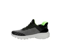 Skechers Boys Razor Flex Air Slip-in Slip On Sneaker - Grey -Best Shoes Specialty Store US 01 702985 03