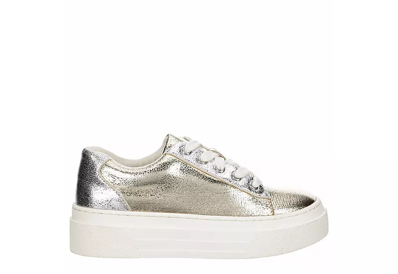Steve Madden Girls Jstudio Sneaker - Gold 2 Steve Madden Girls Jstudio Sneaker - Gold - Image 2