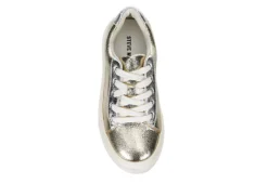 Steve Madden Girls Jstudio Sneaker - Gold 12 Steve Madden Girls Jstudio Sneaker - Gold -Best Shoes Specialty Store US 01 703078 05