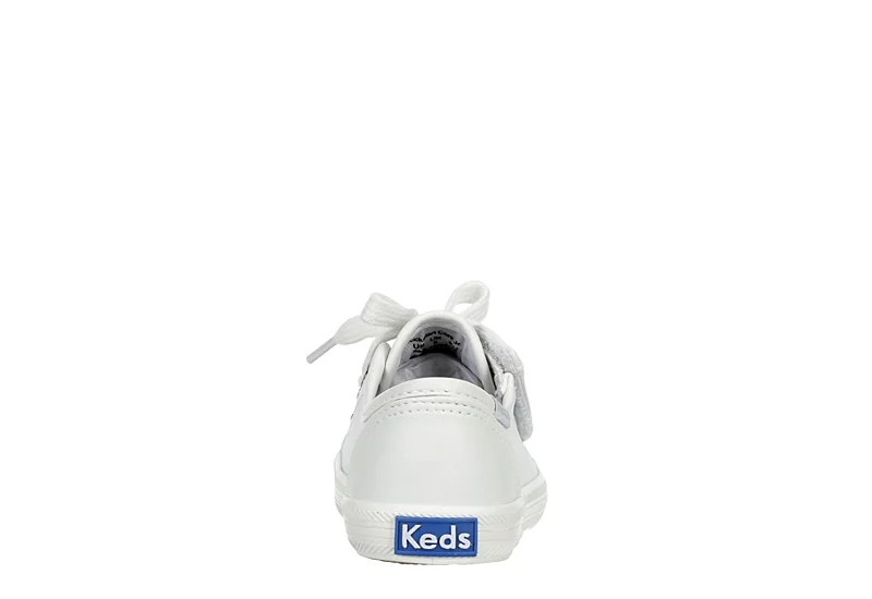 Keds Girls Infant Kickstart Jr. Sneaker - White 5 Keds Girls Infant Kickstart Jr. Sneaker - White - Image 5