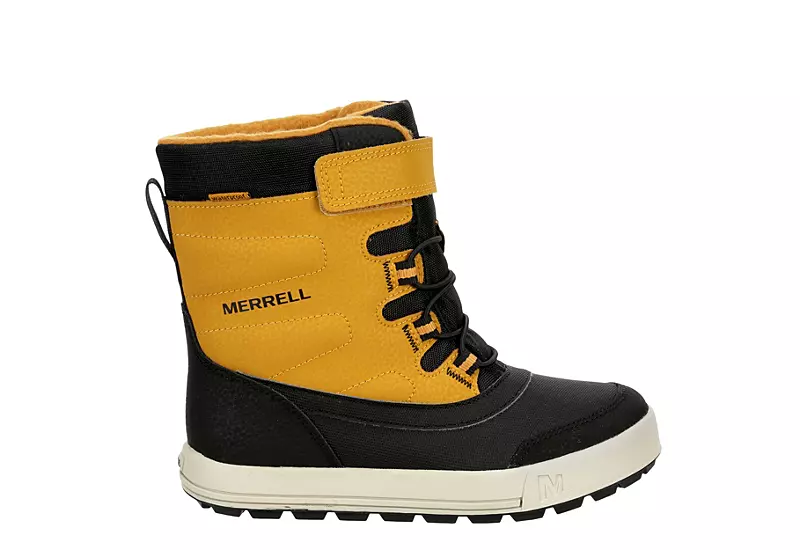 Merrell Boys Snow Storm Snow Boot - Tan 2 Merrell Boys Snow Storm Snow Boot - Tan - Image 2
