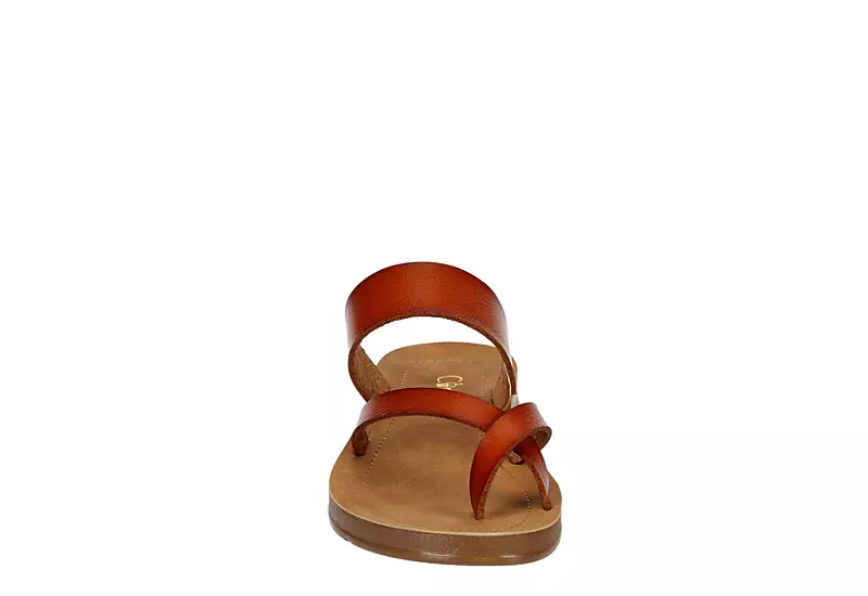 Cupcake Couture Girls Ring Sandal - Cognac 3 Cupcake Couture Girls Ring Sandal - Cognac - Image 3