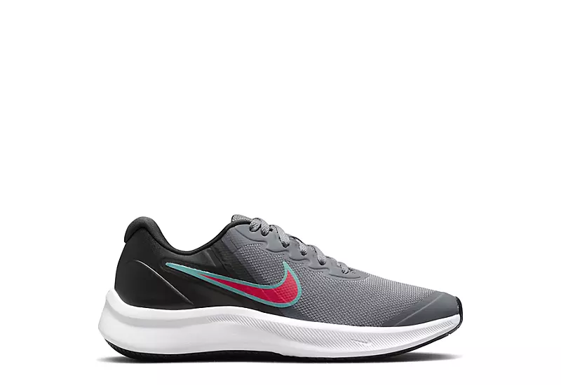 Nike Boys Star Runner Sneaker - Grey 2 Nike Boys Star Runner Sneaker - Grey - Image 2