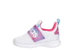 Adidas Girls Infant Lite Racer Adapt 4 Slip On Sneaker - White -Best Shoes Specialty Store US 01 807694 03