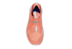 Nike Girls Flex Runner 2 Slip On Sneaker - Peach -Best Shoes Specialty Store US 01 807750 05