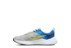Nike Boys Downshifter 12 Sneaker - Grey -Best Shoes Specialty Store US 01 807755 02