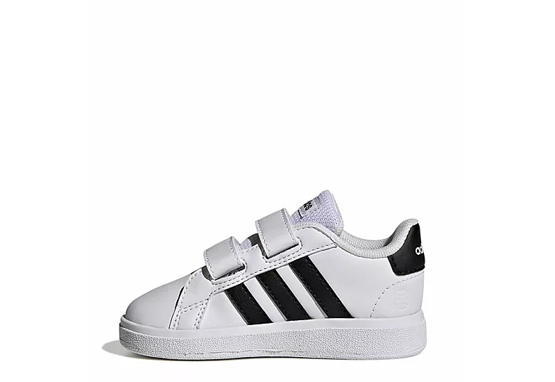 Adidas Boys Infant Grand Court 2.0 Sneaker - White 3 Adidas Boys Infant Grand Court 2.0 Sneaker - White - Image 3