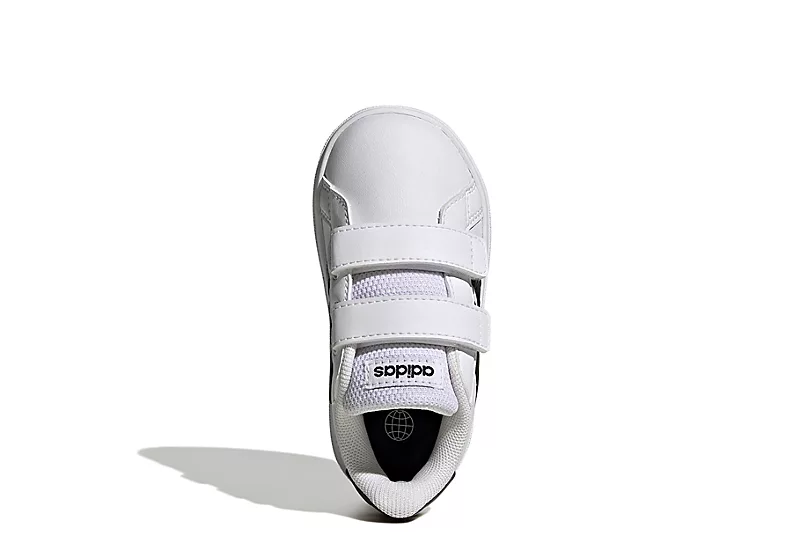 Adidas Boys Infant Grand Court 2.0 Sneaker - White 4 Adidas Boys Infant Grand Court 2.0 Sneaker - White - Image 4
