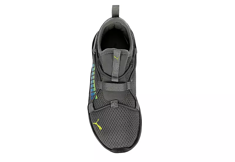 Puma Boys Softride Rift Slip On Sneaker - Grey 6 Puma Boys Softride Rift Slip On Sneaker - Grey - Image 6