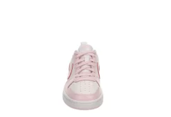 Nike Girls Court Borough 2 Low Top Sneaker - White 9 Nike Girls Court Borough 2 Low Top Sneaker - White -Best Shoes Specialty Store US 01 807984 02