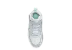 Nike Girls Court Borough 2 Mid Top Sneaker - Platinum 11 Nike Girls Court Borough 2 Mid Top Sneaker - Platinum -Best Shoes Specialty Store US 01 808056 04