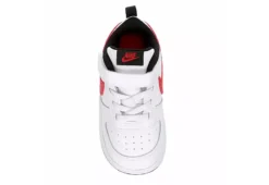 Nike Boys Infant Court Borough 2 Low Top Sneaker - White 12 Nike Boys Infant Court Borough 2 Low Top Sneaker - White -Best Shoes Specialty Store US 01 808123 05