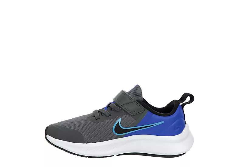 Nike Boys Star Runner 3 Slip On Sneaker - Grey 4 Nike Boys Star Runner 3 Slip On Sneaker - Grey - Image 4