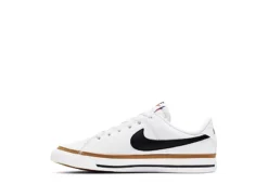 Nike Boys Court Legacy Sneaker - White -Best Shoes Specialty Store US 01 808155 02