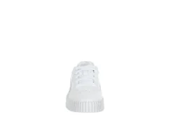 Puma Girls Carina Sneaker - White 9 Puma Girls Carina Sneaker - White -Best Shoes Specialty Store US 01 808196 02