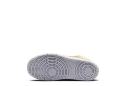 Nike Girls Court Borough 2 Mid Top Sneaker - White -Best Shoes Specialty Store US 01 808289 05