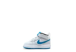Nike Boys Infant Court Borough Mid 2 Sneakers - Grey -Best Shoes Specialty Store US 01 808291 02