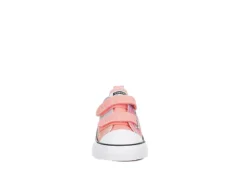 Converse Girls Infant Chuck Taylor All Star Low Sneaker - Pink -Best Shoes Specialty Store US 01 808312 02