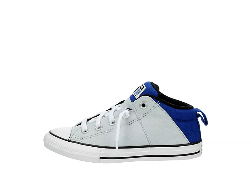 Converse Boys Chuck Taylor All Star Axel Mid Sneaker - Blue 4 Converse Boys Chuck Taylor All Star Axel Mid Sneaker - Blue - Image 4