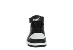 Puma Boys Rebound Layup Sneaker - Black -Best Shoes Specialty Store US 01 808328 02
