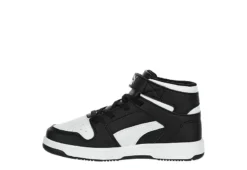 Puma Boys Rebound Layup Sneaker - Black -Best Shoes Specialty Store US 01 808328 03