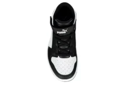 Puma Boys Rebound Layup Sneaker - Black -Best Shoes Specialty Store US 01 808328 05