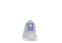 Under Armour Girls Assert 10 Sneaker - Grey -Best Shoes Specialty Store US 01 808333 02