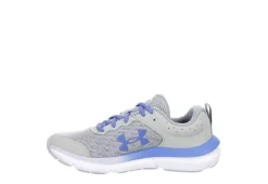 Under Armour Girls Assert 10 Sneaker - Grey -Best Shoes Specialty Store US 01 808333 03