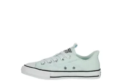 Converse Girls Chuck Taylor All Star Rave Sneaker - Aqua -Best Shoes Specialty Store US 01 808365 03